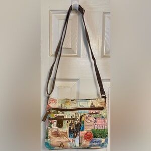 RELIC Paris inspired Crossbody Bag; adjustable strap, Perfect condition.